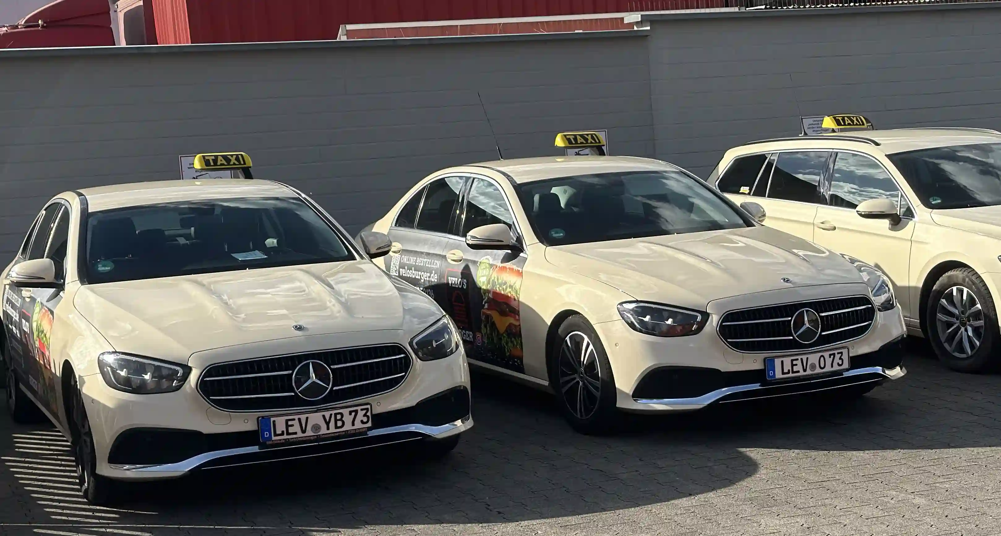 Ein Taxi wartet
